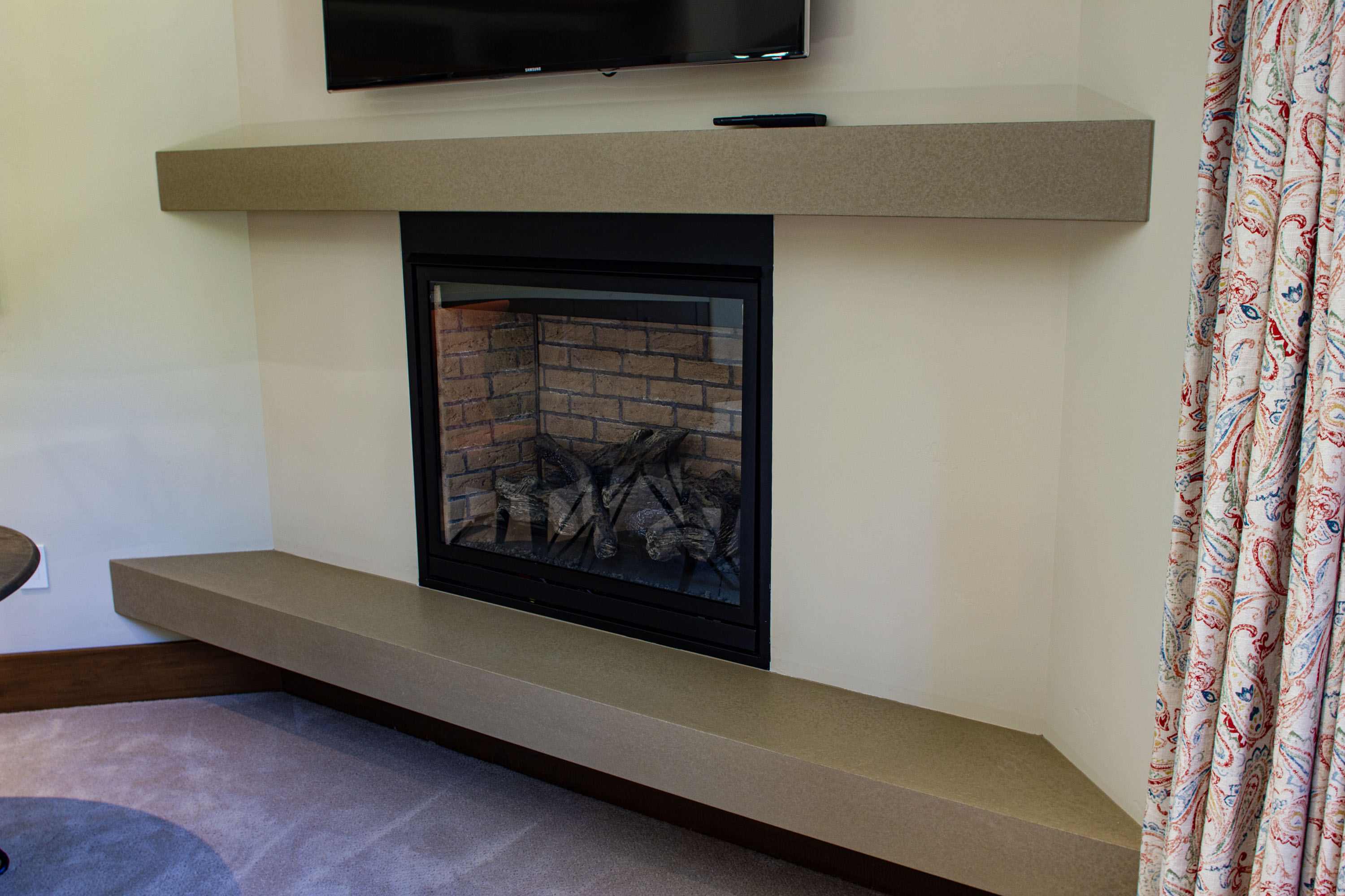 FPS44 | Urban Concrete Fireplace Surround