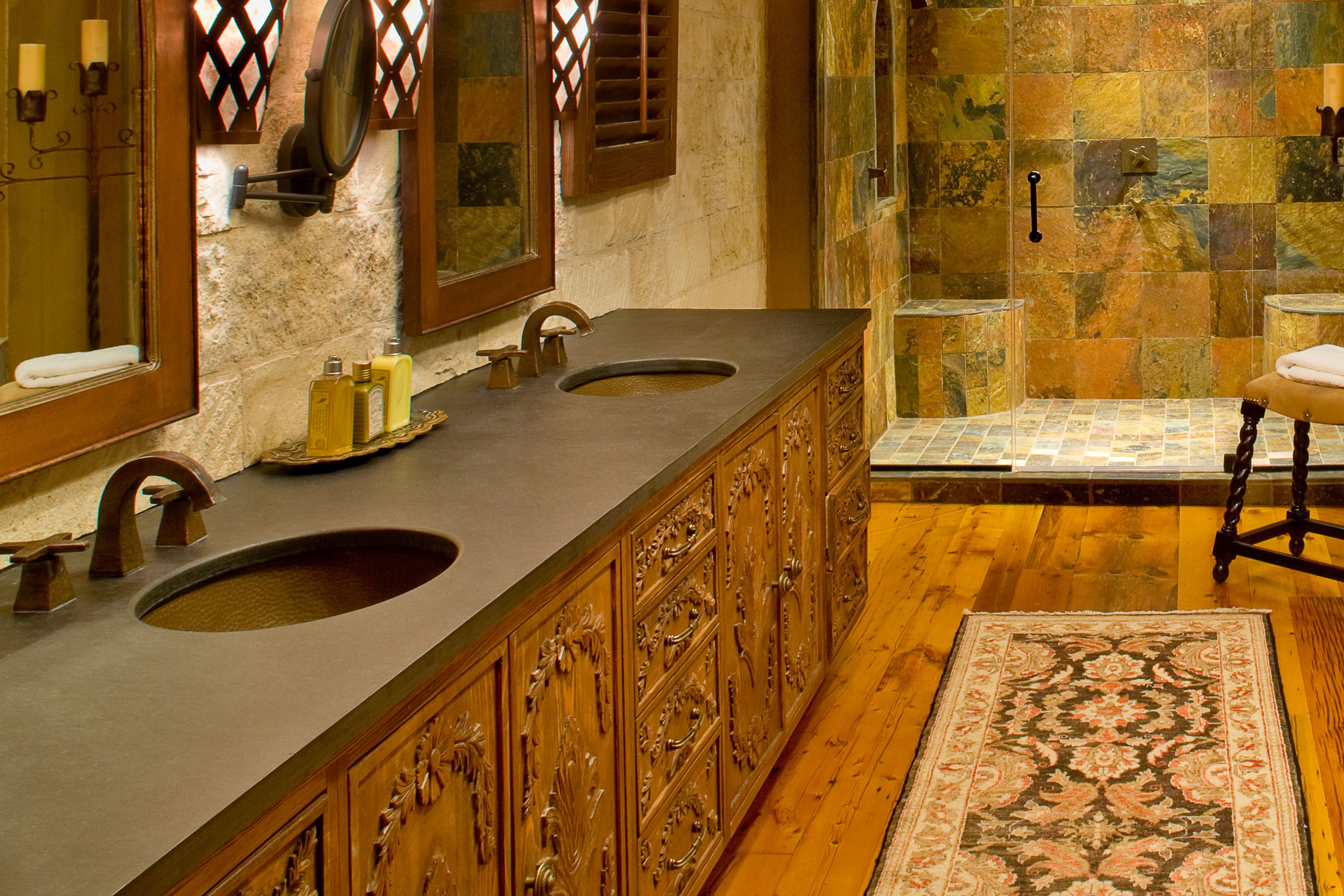 UnderMount Sink with Concrete Countertop, N602 Smoke