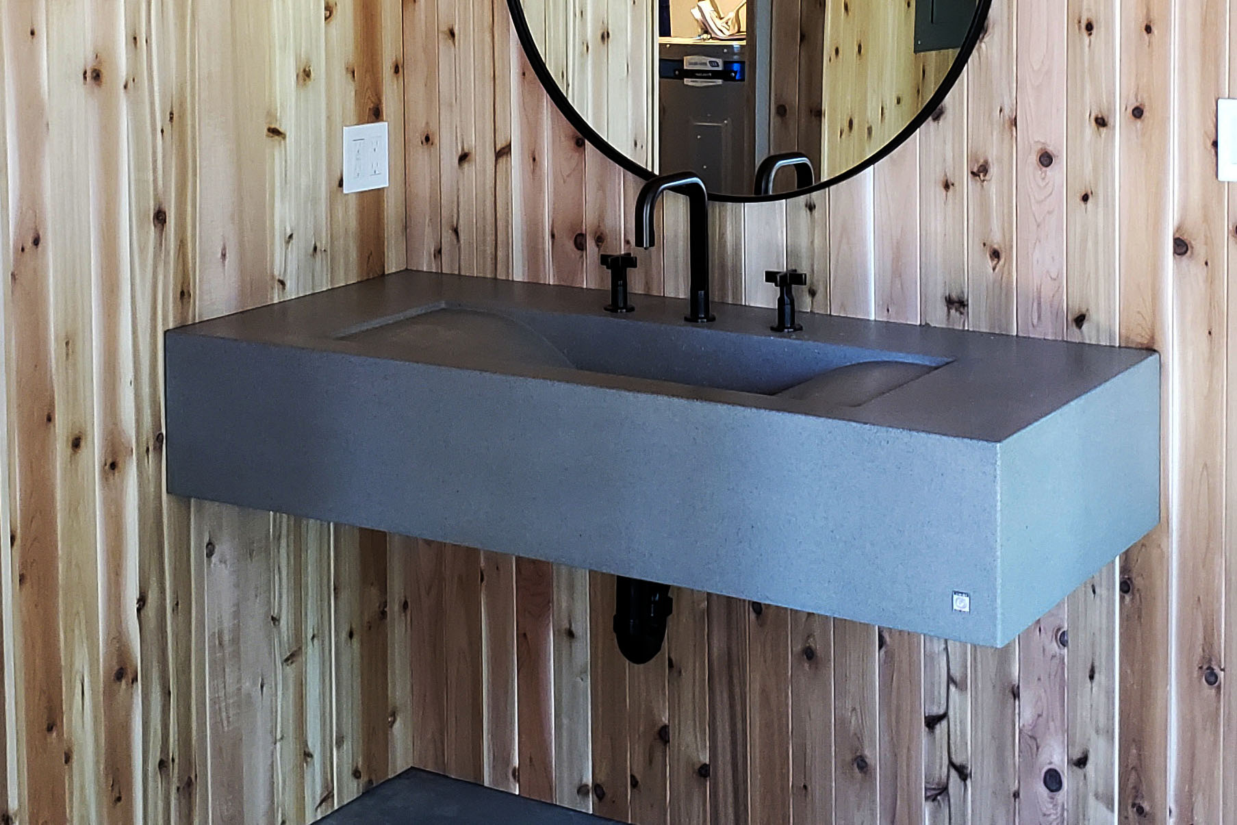 Concrete WaveSink, N632 Twilight