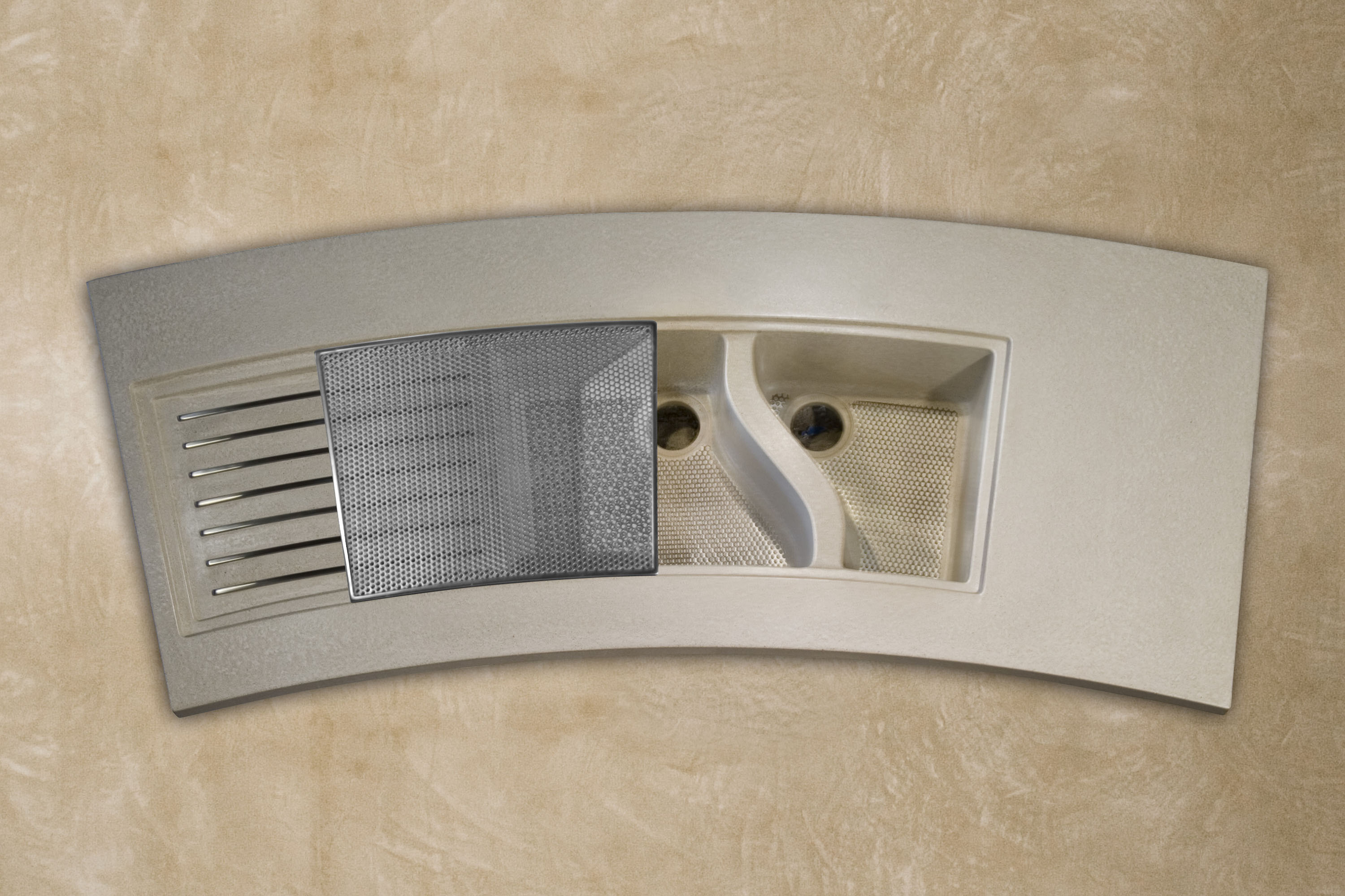 Concrete ChefSink, N625 Vista Cream