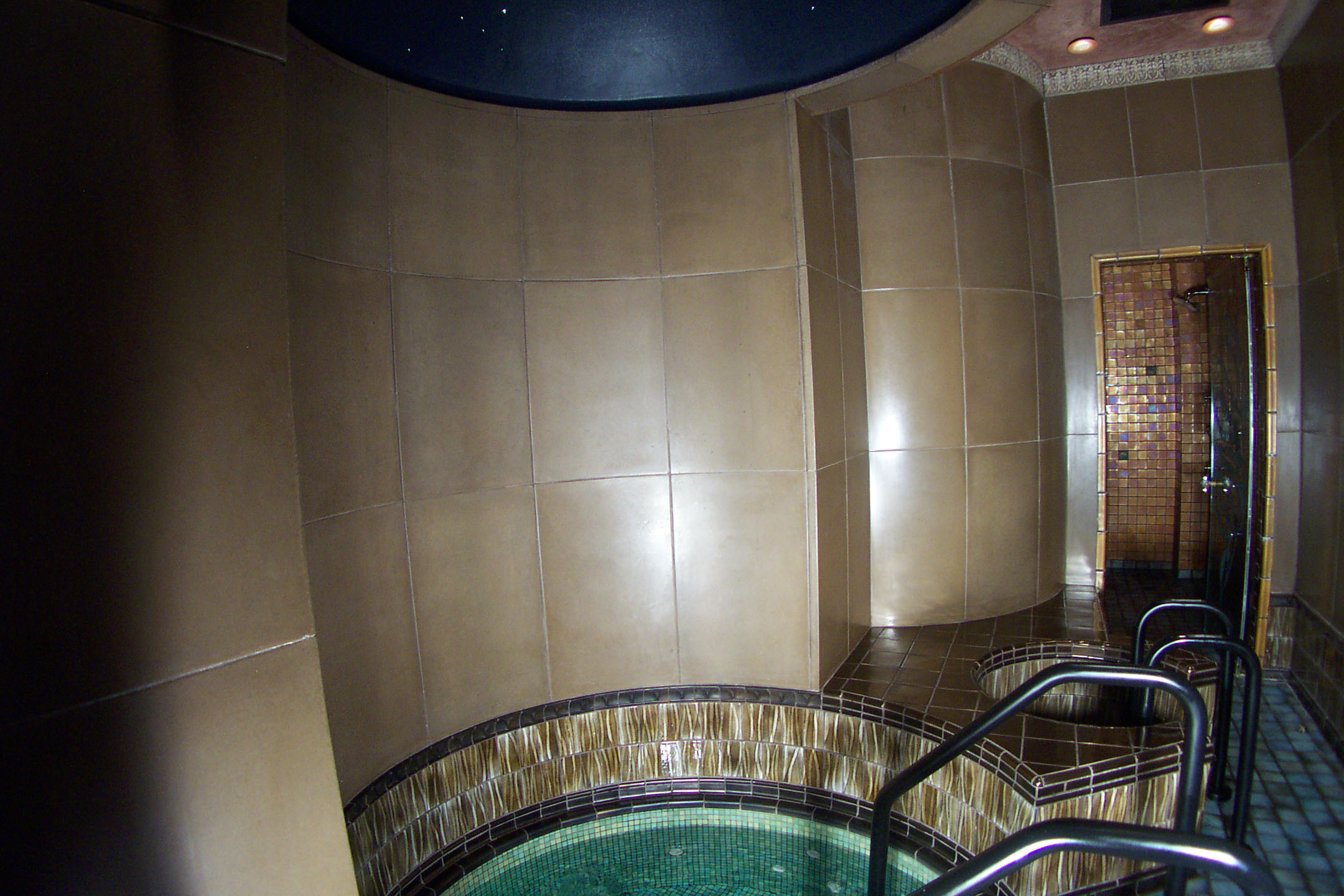 Custom Curved Concrete Tiles