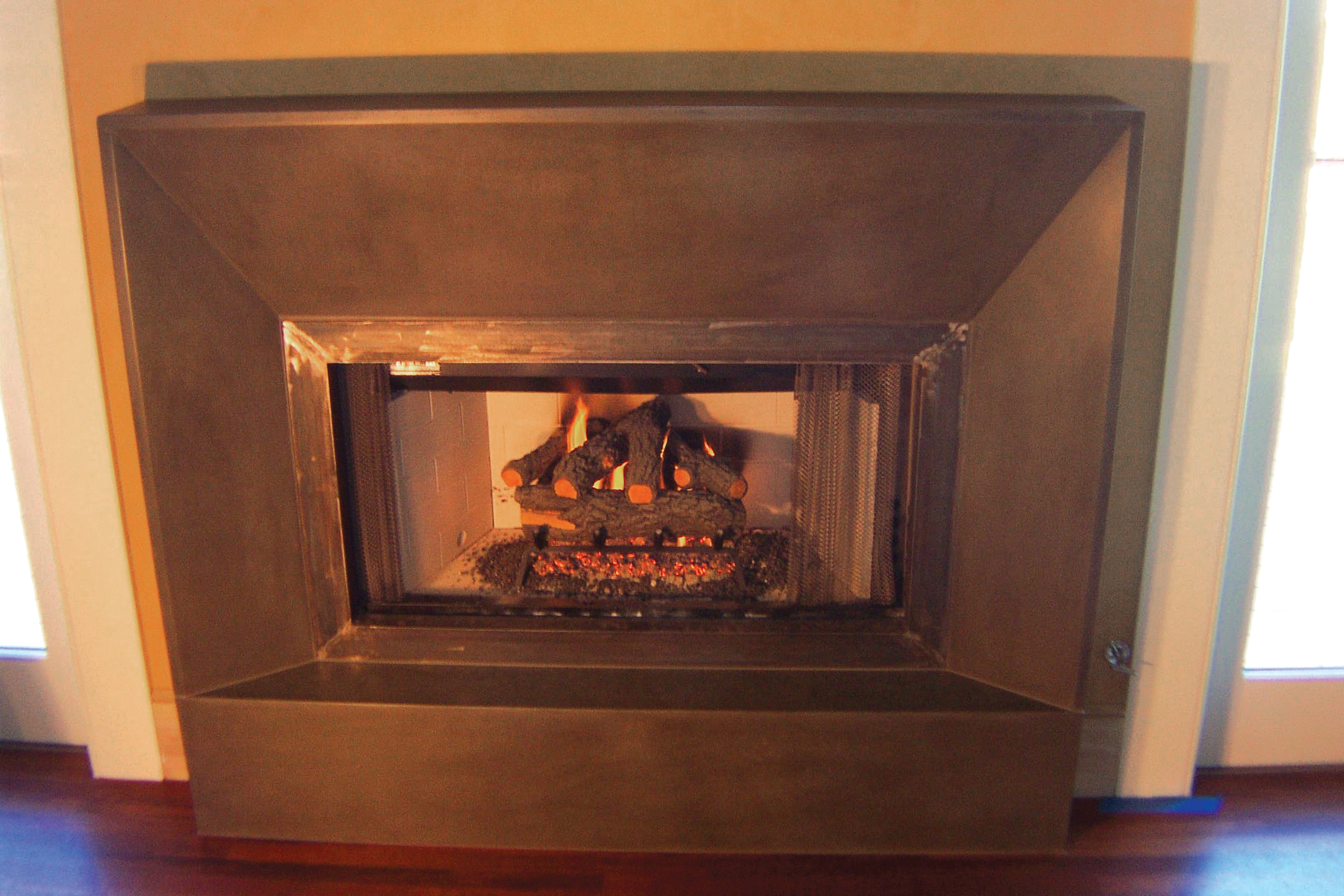 FPS09 | Urban Concrete Fireplace Surround