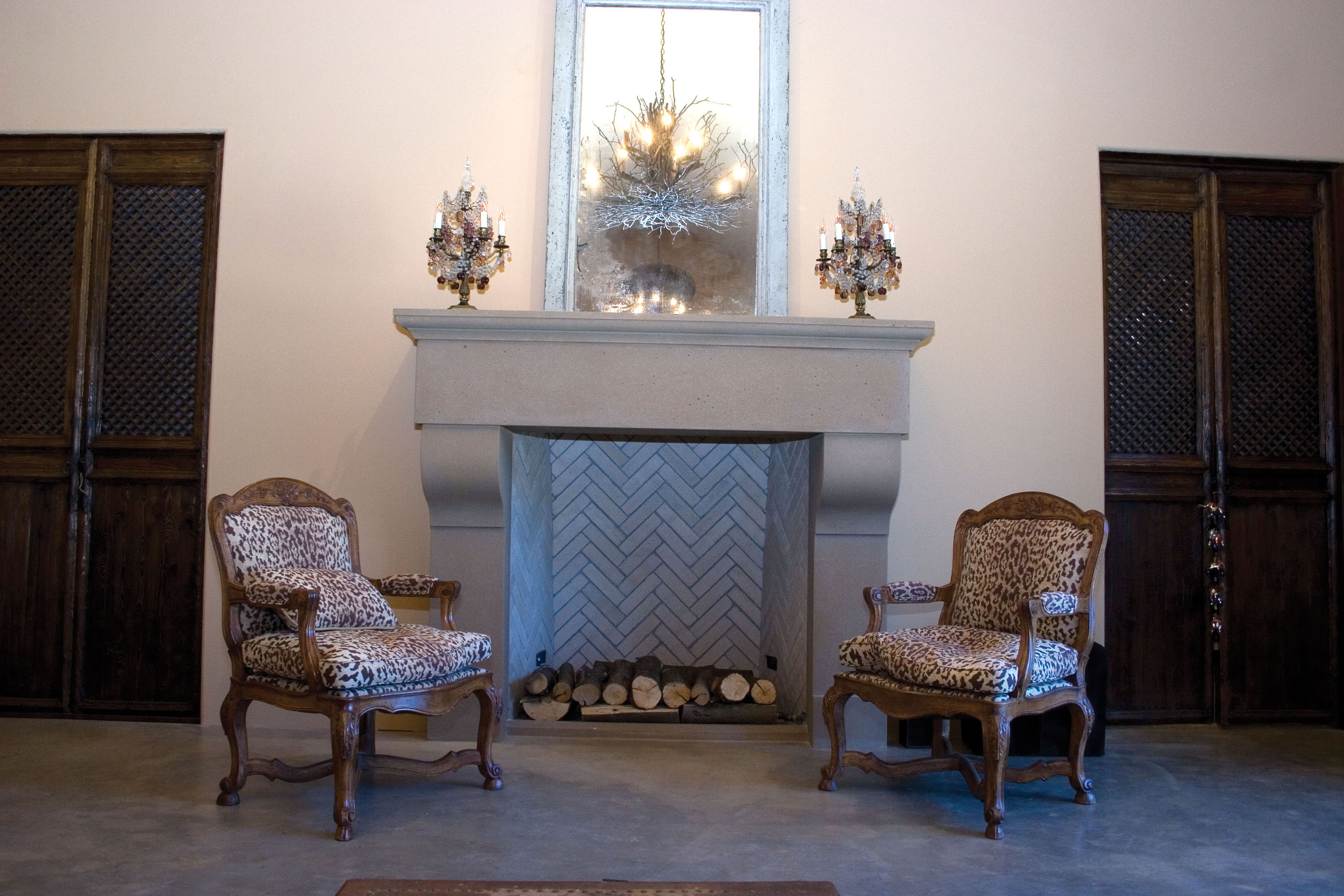 FPS28 | Traditional Concrete Fireplace Surround