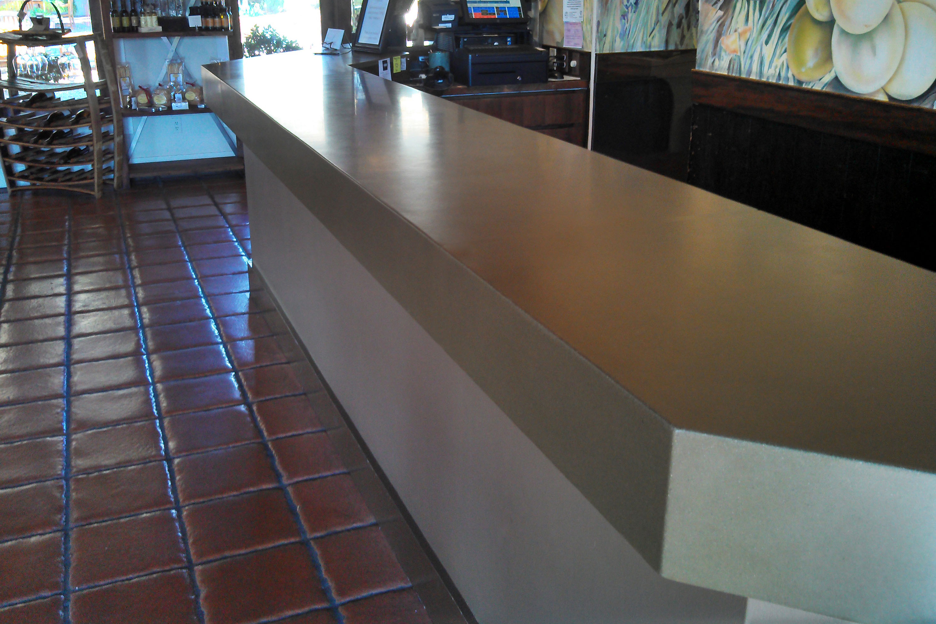 Custom Concrete Countertop