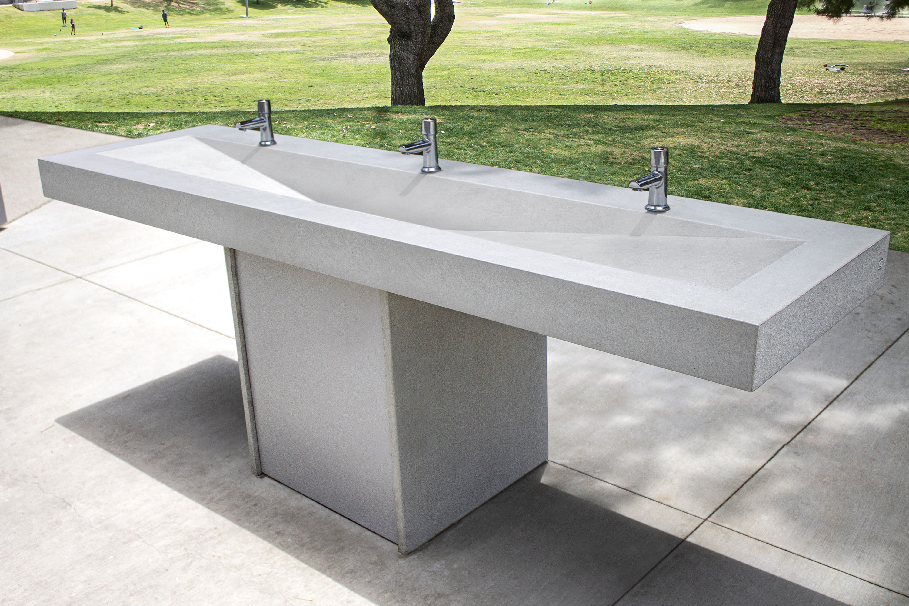 Outdoor Concrete RampSink