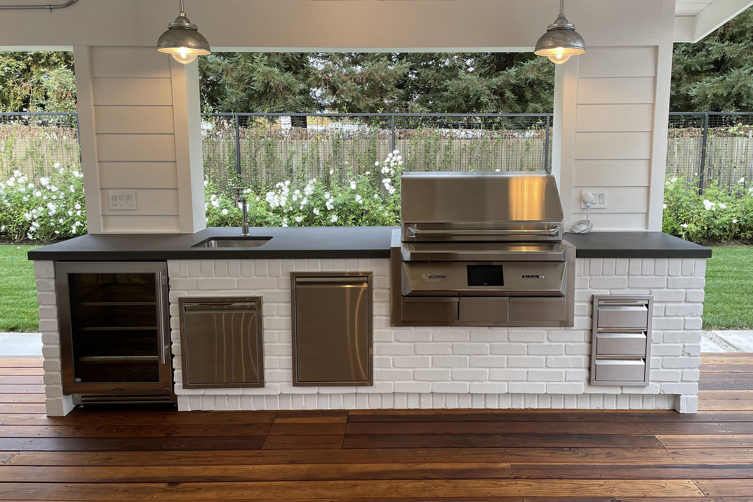 Concrete Outdoor Barbecue