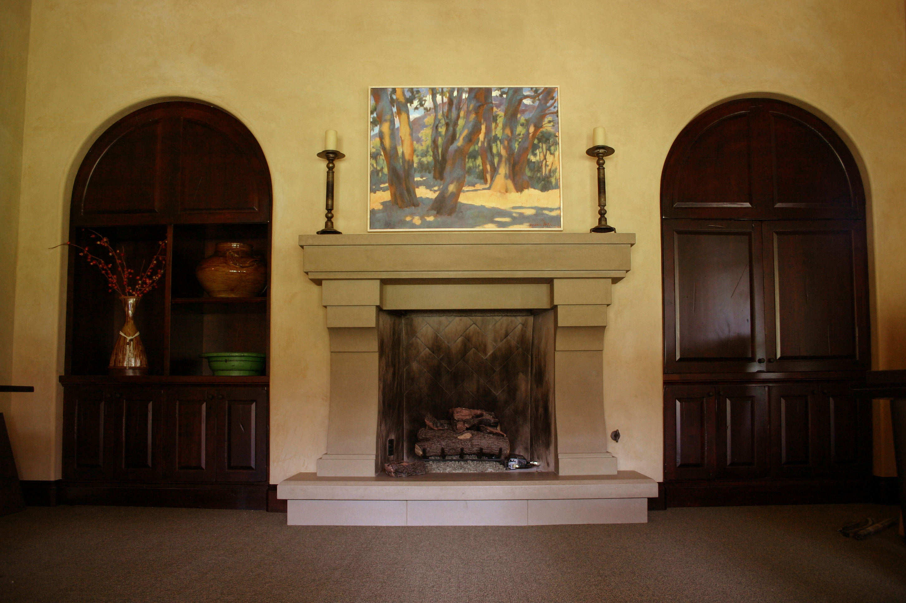 FPS21 | Traditional Concrete Fireplace Surround