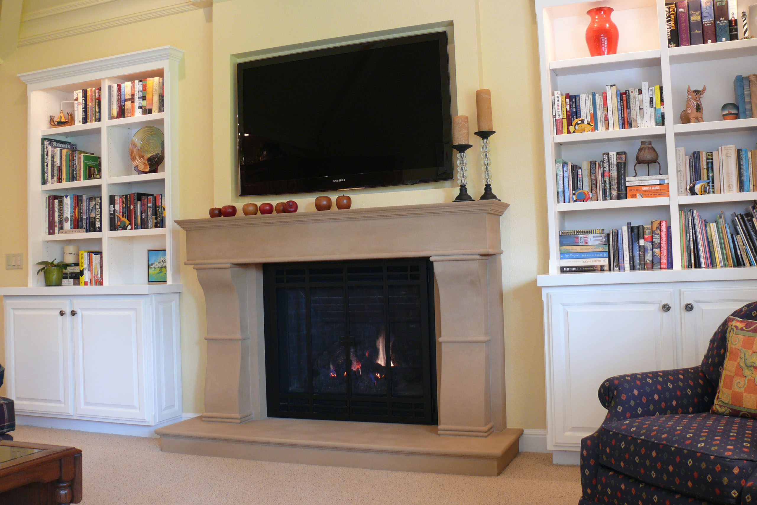 FPS31 | Traditional Concrete Fireplace Surround