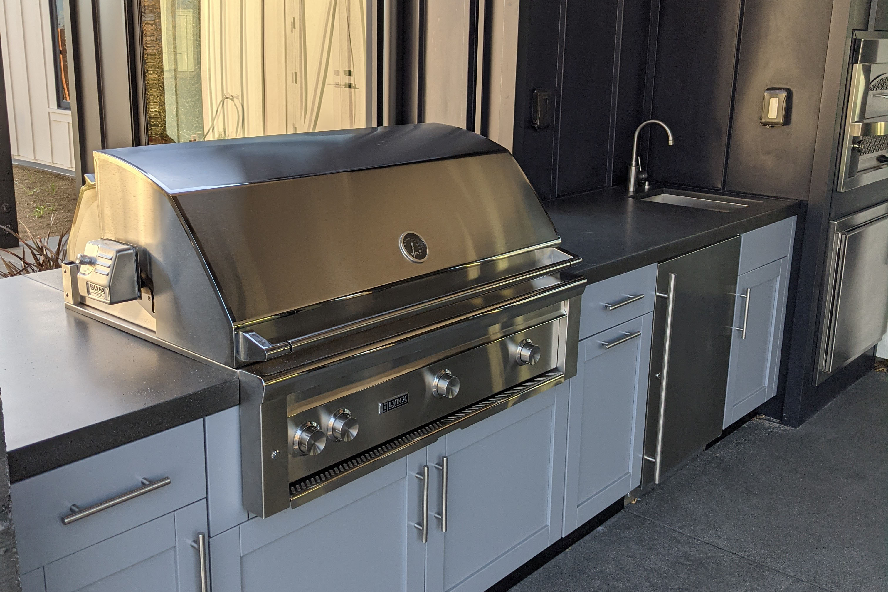 Concrete Outdoor Kitchen