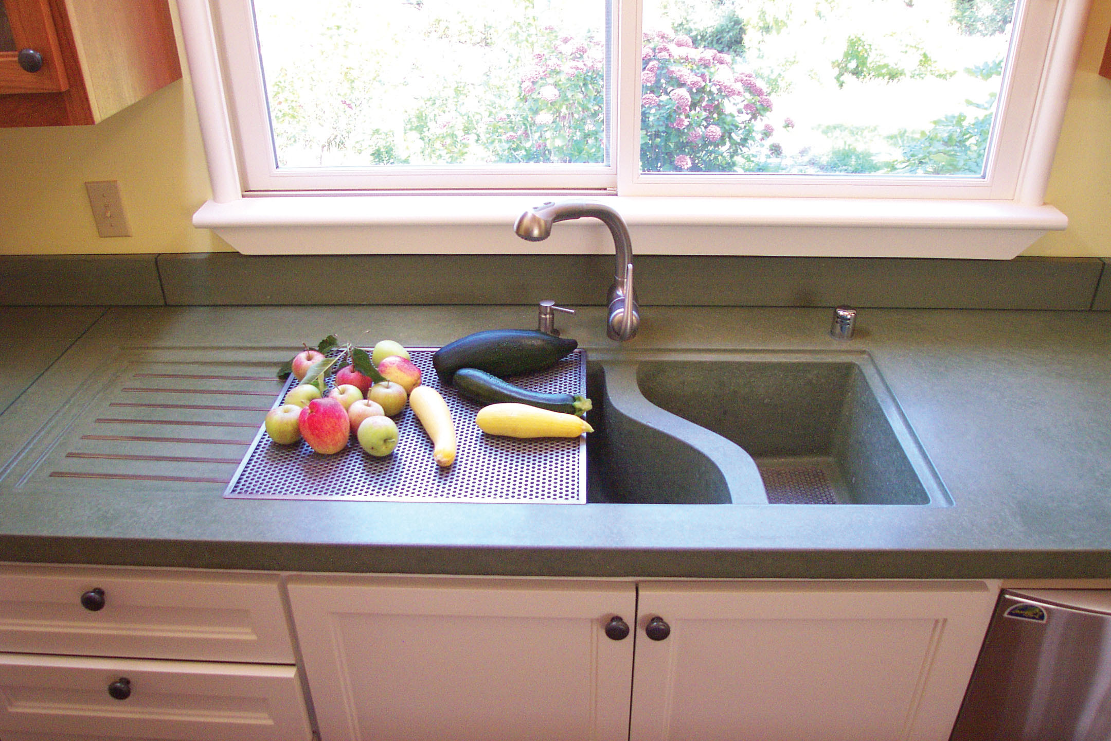 Concrete ChefSink, N622 Green Tea