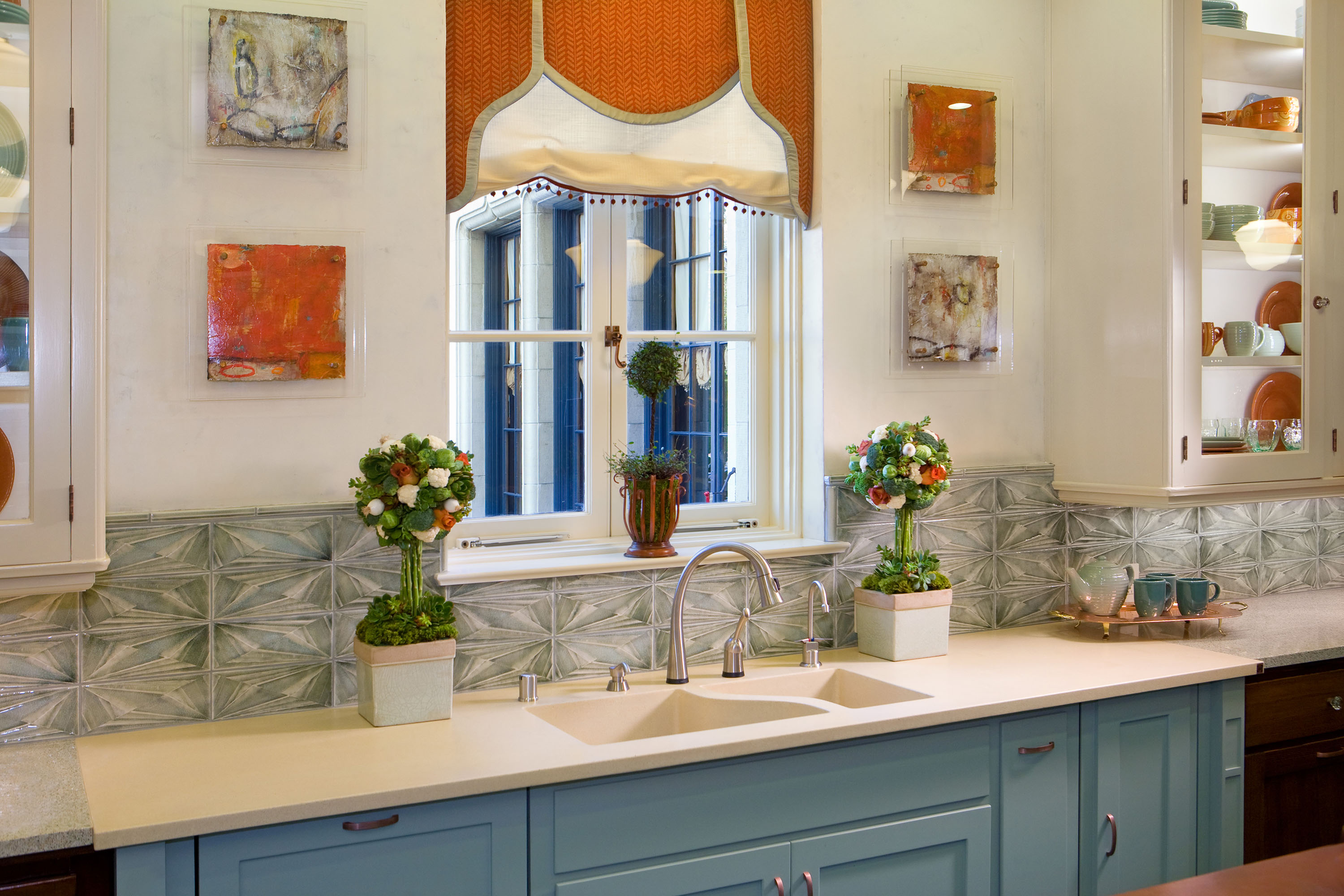 Integrated ChefSink, 625 Vista Cream