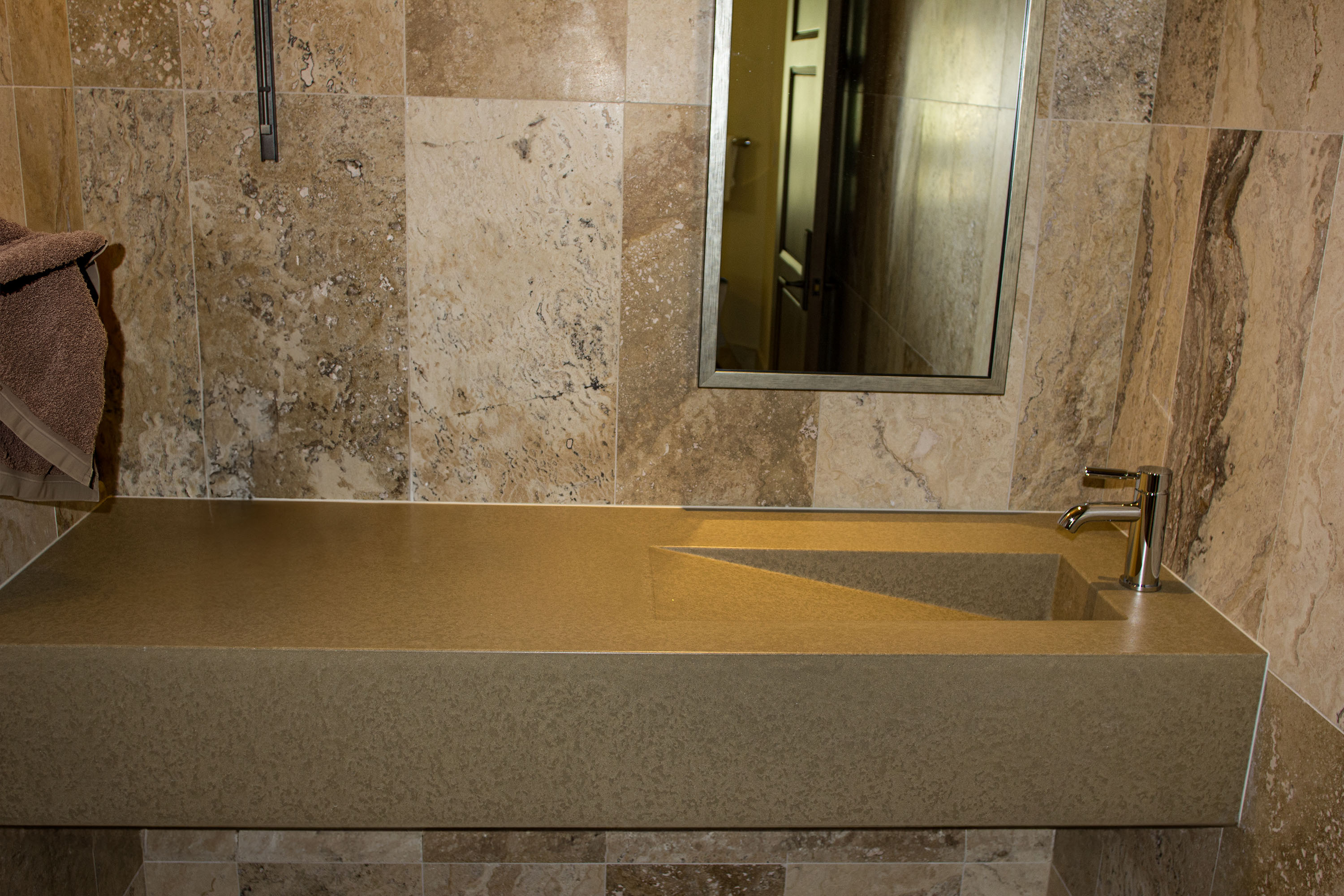 Concrete RampSink, N606 Thyme