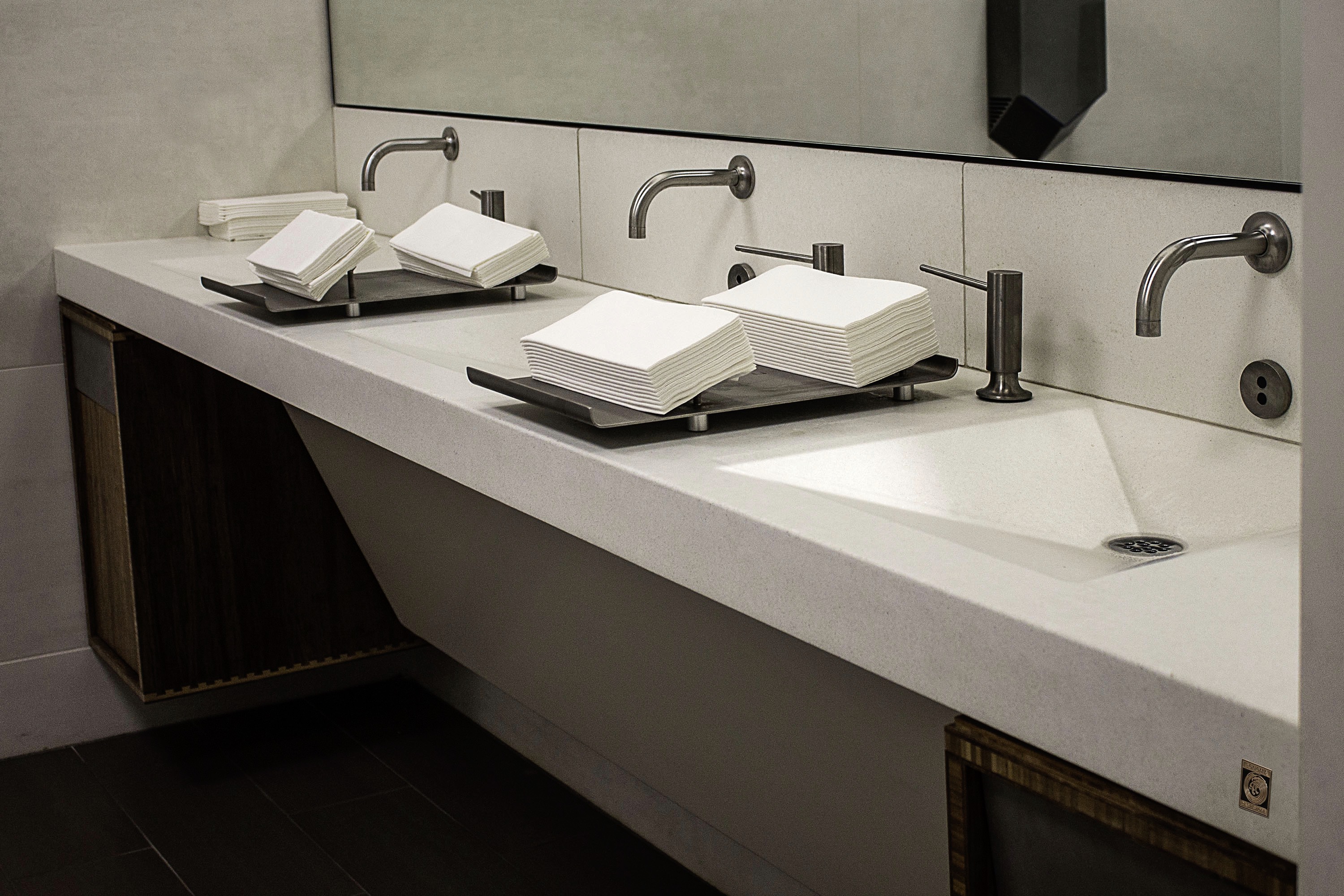 Executive Concrete RampSink, Activision headquarters, Los Angeles CA, N604 Alabaster