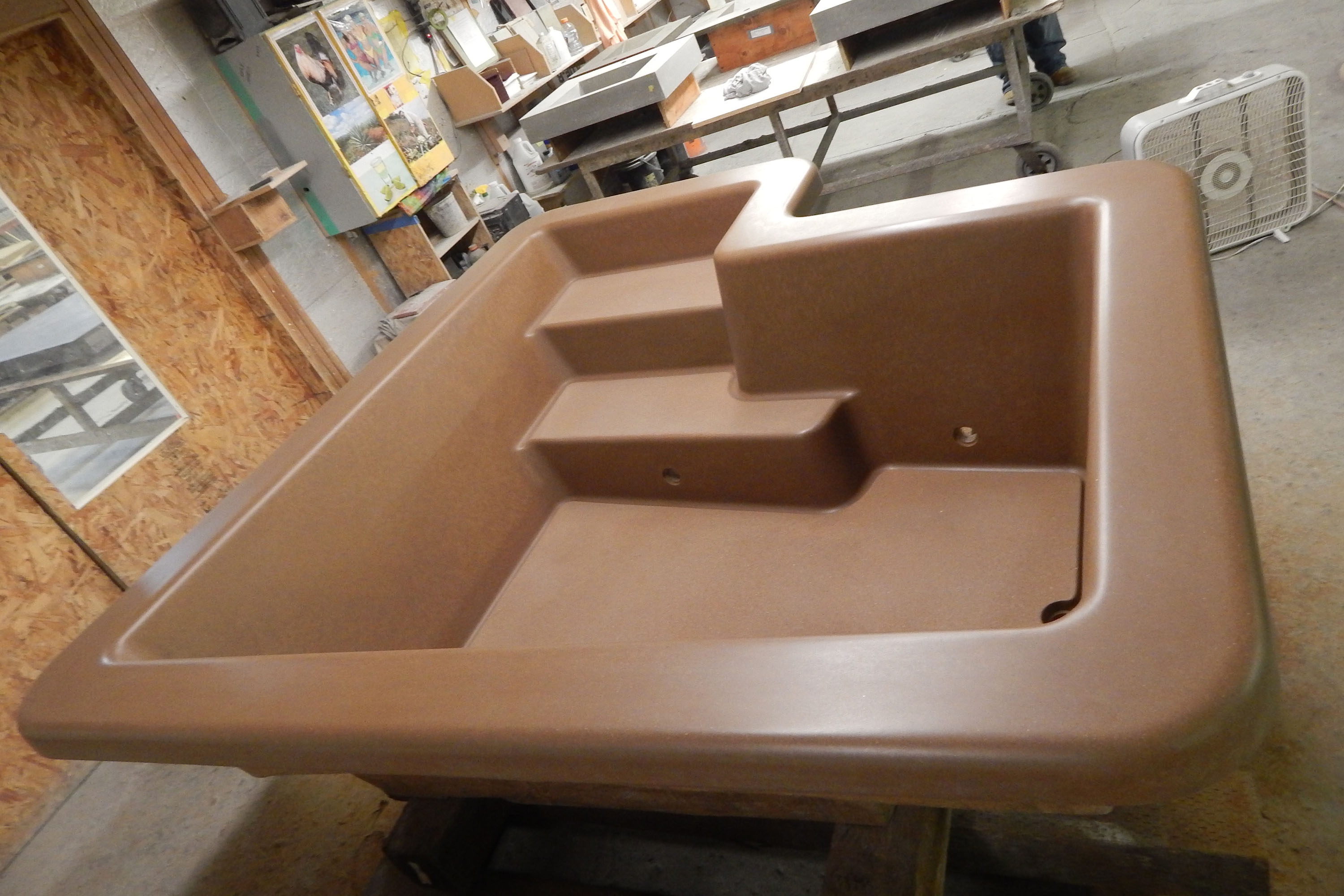 22 Matching Custom Soaking Tubs, C610 Earth, Agua Caliente Spa and Resort, Palm Springs CA