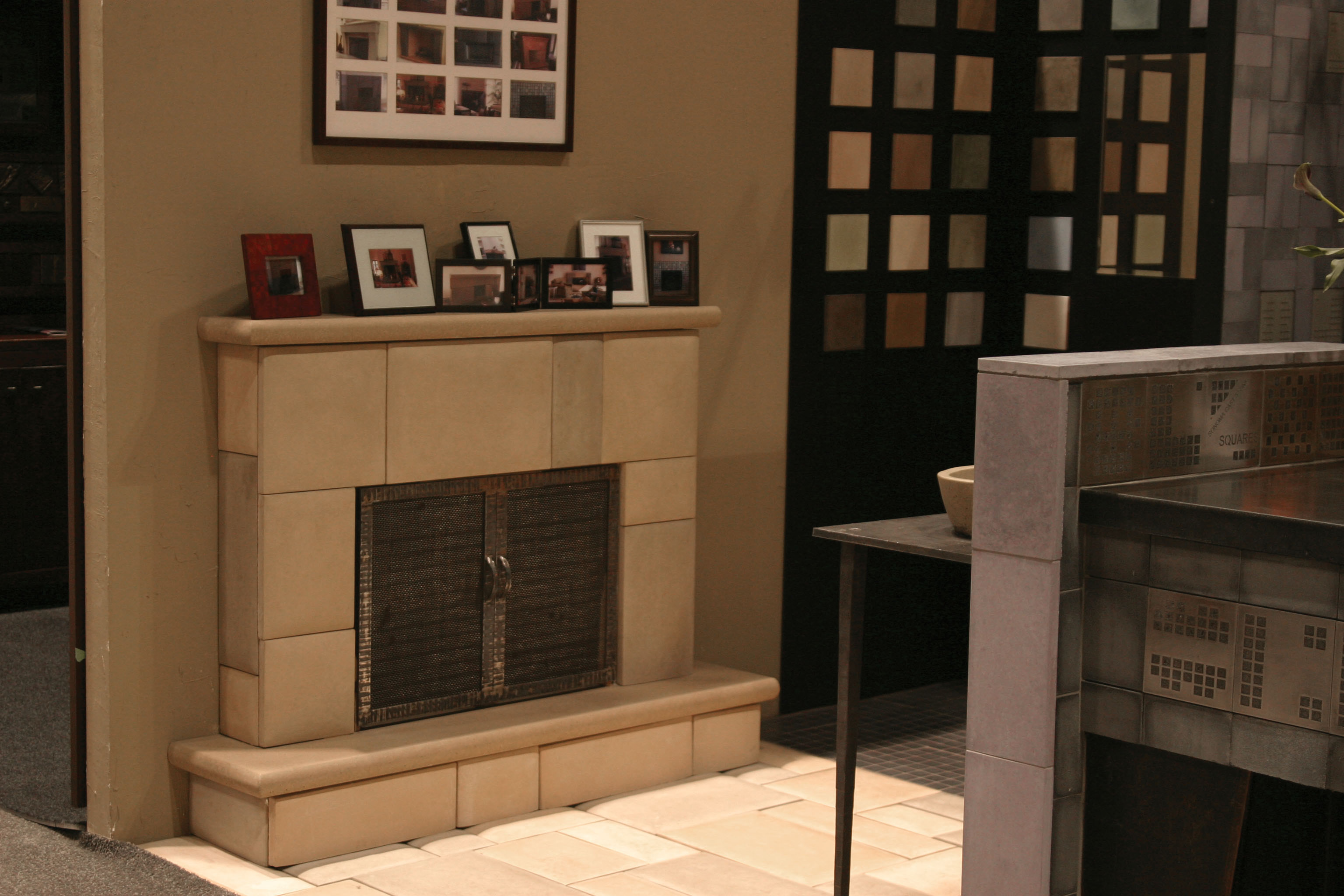 FPS14 | Urban Concrete Fireplace Surround